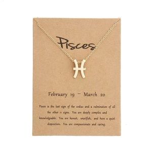 Pisces Zodiac Necklace